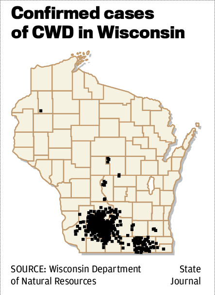 CWD zones